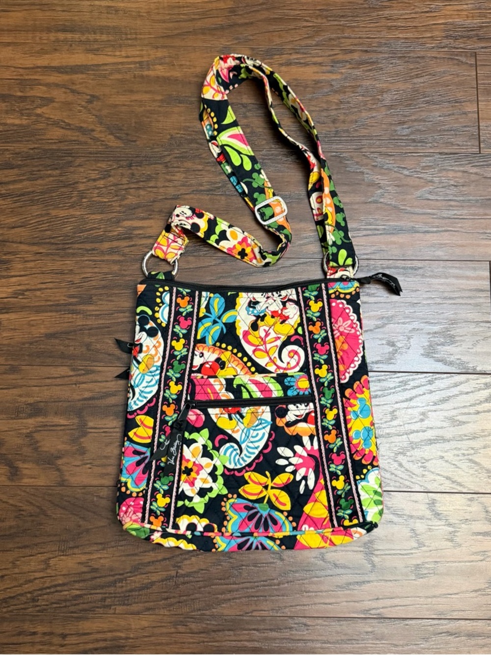 Vera Bradley Disney Parks Midnight with Mickey Crossbody Bag